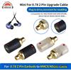OKCSC MMCX Maschio a Mini 0.78 2 PIN Femmina Adattatore per auricolari per SHURE SE215 SE315 SE425 SE535 AKG N5005 N30 Connettore per auricolari