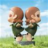 POP MART Zsiga Twins Series Mystery Box Anime PVC 100% originale Action Figure Collection Modello Ornamenti per il desktop Giocattoli per bambole