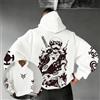 Bandai One Piece Trafalgar Law Anime Felpa con cappuccio Pullover in cotone Cartoon giapponese Felpa con stampa grafica Streetwear Casual Autunno Nuovo Y2k