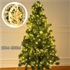 KIKIELF 50M-200M Luci della stringa Ghirlanda di Natale LED Filo verde Luce fata per la decorazione della festa nuziale dell'albero di Natale di Capodanno all'aperto