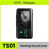 EPZ Scheda Audio Esterna USB-C EPZ TS01 per Gaming, DAC Hi-Res 384KHz/16Bit, Decoder Audio Portatile con Suono Surround Virtuale 7.1 per PC, PS5, Switch