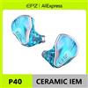 EPZ P40 Star Trails PZT Auricolari In-Ear in Ceramica, Cuffie Cablate HiFi per Monitoraggio, Driver Ibridi 2DD+1Planari, Cavo IEM Staccabile