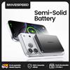 MOVESPEED 【CCC】MOVESPEED P08 Power Bank Magnetico Wireless da 10000mAh con Batteria Semi-Solid-State per iPhone 17pro 14 15 16 17