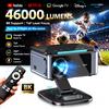 XIWBSY Proiettore XIWBSY 4K Ultra HD 46000 Lumen, Proiettore Smart con Google TV, Proiettore con Messa a Fuoco Laser TOF, Proiettore per Uso Diurno