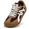 HOBIBEAR Scarpe Barefoot Unisex in Pelle Sintetica a Calzata Larga, Sneakers Classiche Retrò Minimaliste per Camminata