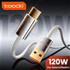 toocki Cavo USB Tipo C Toocki 120W 6A per Ricarica Rapida Turbo ad Alta Velocità per Xiaomi Mi 15 Pro Redmi Super VOOC, Cavo USB C per OPPO Find Vivo