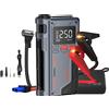 DWiusty Avviatore di Emergenza 4 in 1 per Auto con Compressore d'Aria, Caricabatterie Portatile 1000A, Potente Dispositivo di Avviamento Batteria Auto con Compressore
