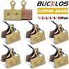 BUCKLOS Pastiglie Freno a Disco BUCKLOS MTB per SHIMANO K05S, Pastiglie Freno Idrauliche in Metallo a Base di Rame per Mountain Bike, Compatibili con M9100 M8110