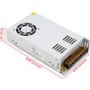 NONE Alimentatore Switching DC 12V 30A, Trasformatore Driver LED, Adattatore Convertitore di Alimentazione per Strisce LED, Accessori