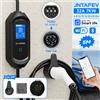 JNTAFEV Caricatore EV Portatile JNTAFEV Tipo 2 3.6kW 7kW 16A/32A Monofase con Controllo Remoto Wi-Fi e APP, Cavo di Ricarica per Casa e Esterni