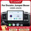 AINAVI 13.1 Pollici Per Fiat Ducato 2005-2023 Citroen Jumper Peugeot Boxer Dodge Ram 2500 Lettore Multimediale per Auto Stereo Auto Audio Auto Display Sistema di Infotainment Auto Android Auto