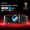 TOPTRO Proiettore Toptro VIDAA 3000ANSI 4K Ultra HD con WiFi, 50W, Dolby, per Home Theater, Cinema, Gaming, Uso Esterno, Proiettore Smart