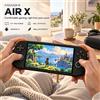 NONE Mangmi Air X, console portatile per giochi Android, processore Snapdragon 662, schermo IPS FHD da 5,5 pollici, 4 GB di RAM + 64 GB di memoria, joystick e grilletti con tecnologia RGB Hall Effect,