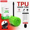 PINMOAP 700x18-32C FV45/65/85mm 28g Camera d'Aria Ultraleggera in TPU per Bicicletta con Valvola Presta 700C Resistente alle Forature per Bici da Strada