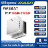 Firebat F1P Mini PC AMD Ryzen 7 H255 16GB LPDDR5 512GB SSD Win11 Pro Mini Computer Desktop USB 4.0 Wi-Fi 6 BT 5.2