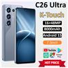 K-Touch Smartphone K-Touch C26 Ultra 7.3 Pollici Android 15 Telefono Cellulare 7800mAh Sblocco Facciale 5G Dual SIM Fotocamera 16+48MP Versione Globale Telefoni Cellulari
