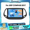 podofo Autoradio Android 2din Podofo 8core 8+128G per JEEP COMPASS 2017 con Carplay Wireless, Autoradio, Navigazione GPS, Android Auto, WIFI, DSP, Ricevitore FM RDS, Bluetooth