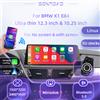 BONROAD 10.25'' 12.3'' 1920*720P 2400*900P Autoradio Multimediale con Schermo Touch, CarPlay Wireless, Android Auto, Linux, per BMW X1 E84, Display di Navigazione GPS, Stereo, Mirrorlink, Airplay,