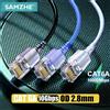 SAMZHE Cavo Ethernet SAMZHE Cat6A 10Gbps Cat6 Lan UTP RJ45 Cavo di Rete Sottile per PC, Internet, Modem, Router, Cavo Ethernet Cat 6