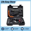 Set da 47 pezzi: cacciavite elettrico a batteria al litio, cacciavite multifunzione, strumento elettrico per la manutenzione, kit di strumenti per lo smontaggio.