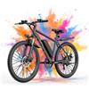 E‑bike G02 26 pollici, autonomia 90 km, batteria 36V 13Ah, Shimano 7 marce, 25 km/h, motore 250W, freni a disco doppi, display LCD, carico 120 kg. E‑mountain bike per città, villaggio e mobilità