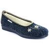 EMANUELA 2087 Pantofole Ballerina da casa comode Rosso Verde Blu