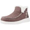 HEYDUDE Hey Dude Denny Wool Faux Shearling Scarpe Urban DonnaMarrone Marrone