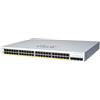 Cisco Cisco Business 220 Series Smart Switches Gestito L2 Gigabit Ethernet (10/100/1000) Supporto Power over Ethernet (PoE) Bianco CBS220-48P-4G-UK