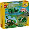 Lego Creator 3 in 1 Tartaruga Con Fiore Di Ninfea 31377 di Lego