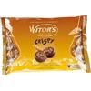 WITOR'S - Selection Crispy Nocciola - Cioccolatini Ripieni con Cuore di Crema alla Nocciola e Granella di Cereali - Praline di Cioccolato Finissimo - Snack Dolci di Cioccolato al Latte - Busta da 1 Kg