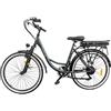 TEKLIO TC2A6SLG bicicletta elettrica Grigio Acciaio inox 66 cm (26'') 27,5 kg Ioni di Litio