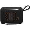 JBL Go 5 Speaker Bluetooth ultra‑portatile con potente Pro Sound e bassi incisivi, pairing AirTouch, design impermeabile, 10 ore di autonomia, Nero