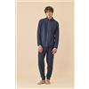 NOIDINOTTE PIGIAMA UOMO + MICROPILE RASATO FC003362 DARK BLUE