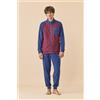 NOIDINOTTE PIGIAMA UOMO MICROPILE FC003377 NOI DI NOTTE BURGUNDY