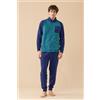 NOIDINOTTE PIGIAMA UOMO MICROPILE FC003377 NOI DI NOTTE WOOD GREEN