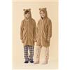 NOIDINOTTE VESTAGLIA BAMBINA/O ECOPELLICCIA FE002659 LIGHT BROWN
