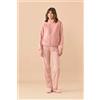 NOIDINOTTE GIACCA DONNA IN ECO PELLICCIA GE003194 NOI DI NOTTE PINK