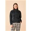 NOIDINOTTE GIACCA DONNA ECO PELLICCIA GE003196 BLACK