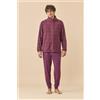 NOIDINOTTE GIACCA UOMO MICROPILE GE003208 BURGUNDY