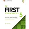 Sonstige Verlage B2 First for Schools 5 Libro dello studente senza risposte con audio