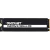 PATRIOT P400VP500GM28H SSD P400 V4, 500 GB, M.2 2280 PCIe Gen 4x4, 6200/5200 MB/s, nero, dissipatore (P400VP500GM28H)