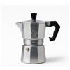 Today Home, Mokarella La Classica Caffettiera Alluminio, Una Tazza 1 Alluminio, Argento/Nero, Italia