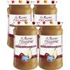 Menz&Gasser, Confettura spalmabile di Pera e Marroni con Vaniglia | La Buona Stagione, Lavorata con Passione in Trentino-Südtirol, Senza Glutine, Vegan, 4 Vasi x 240 g