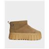 Tommy Jeans Stivaletti alla caviglia con plateau Khaki Donna