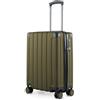 Hauptstadtkoffer Q-Damm Trolley Cabina (54x37x21 cm) 38 L, Avocado | Scocca Rigida ABS · Serratura TSA · Espandibile · 4 Ruote · Parti Sostituibili · Bagaglio a Mano · Weekend