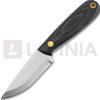 Brisa Coltello da collo Brisa Necker 70 Scandi, black micarta, leather