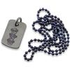 Audacious Concept Dog Tag Pendant - Titanium S/W - Monkeys