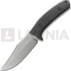 LKW Knives Coltello LKW Knives City Bowie - Stonewash - G10, nero
