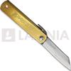 Higonokami Coltello pieghevole Higonokami Brass Handle Blue Paper Steel