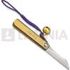 Higonokami Coltello pieghevole Higonokami SK Folder Brass with Bell